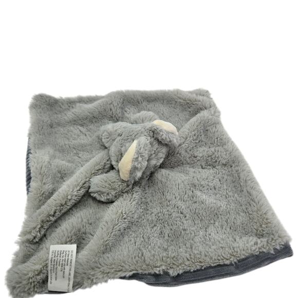 Maxx Marketing Elephant Gray Lovey Security Baby Blanket Comfort Stuffed Animal - Picture 6 of 8